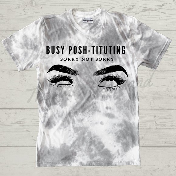 Hand Crafted Tops - Posh Tie Dye Tshirt